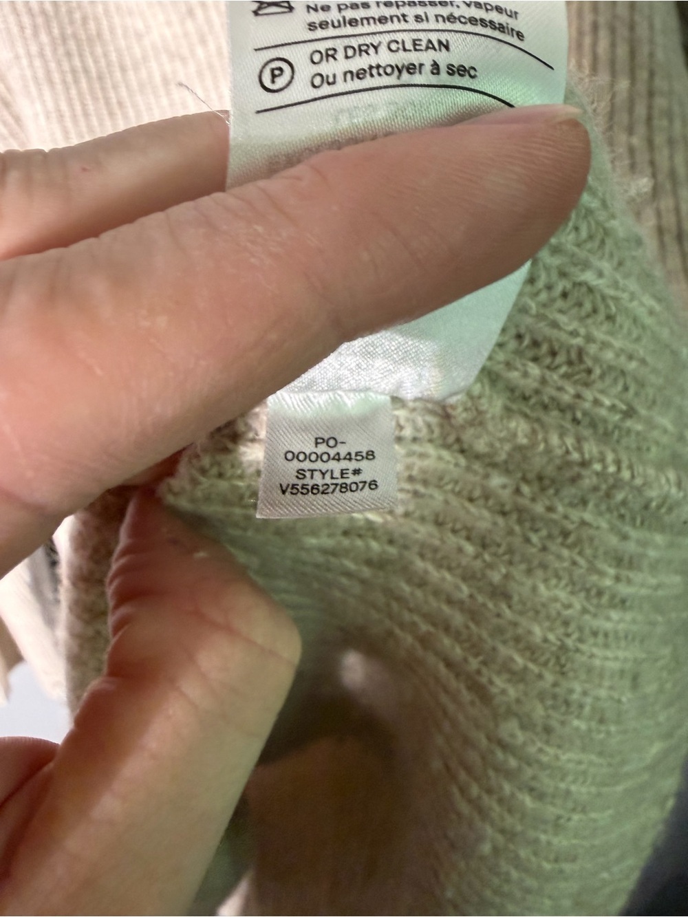 Vince Marled Raglan Sweater Women’s Size Small - Picture 7 of 7